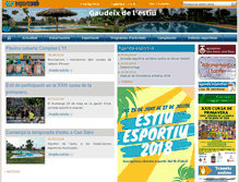 Tablet Screenshot of esports.sabarca.cat